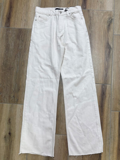 Farmerice široka nogavica Moena - cream - M/38 veličina