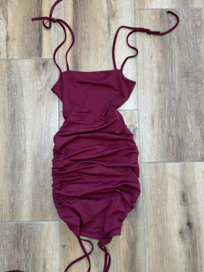 Mini haljina Daria – bordo - M veličina