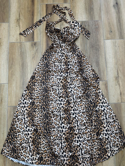 Maxi haljina Dulcie – leopard print - XS veličina