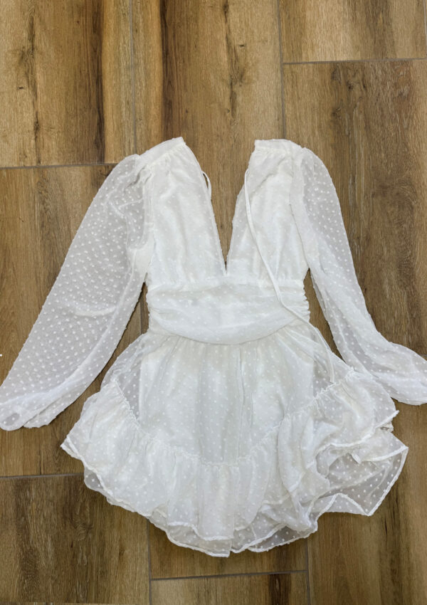Mini haljina Dolly - bijela - M veličina
