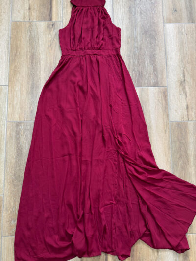 Maxi haljina Herlan – bordo - XL veličina