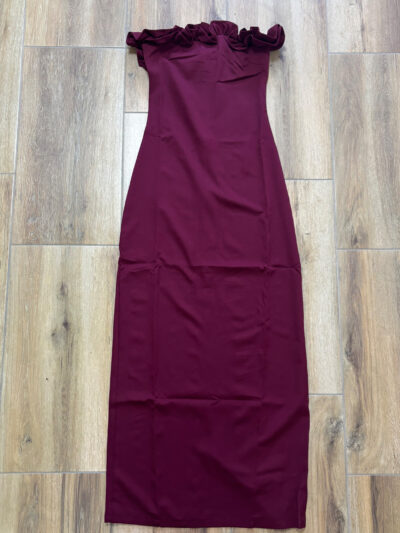 Maxi haljina Amara – bordo - M veličina