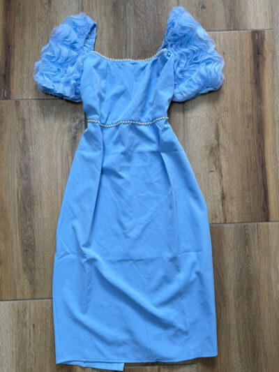 Midi haljina Colette – plava - XL veličina