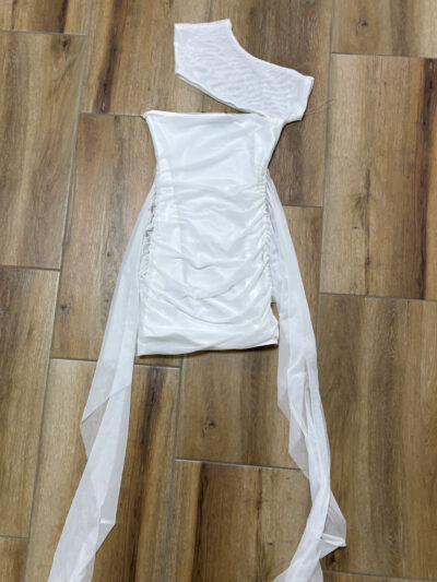 Mini haljina Robbyn – bijela - S veličina