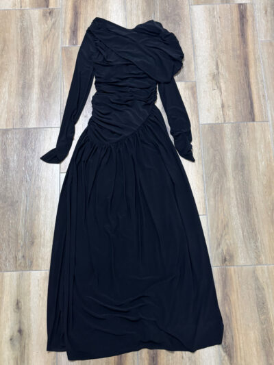 Midi haljina Ruth – crna - M veličina