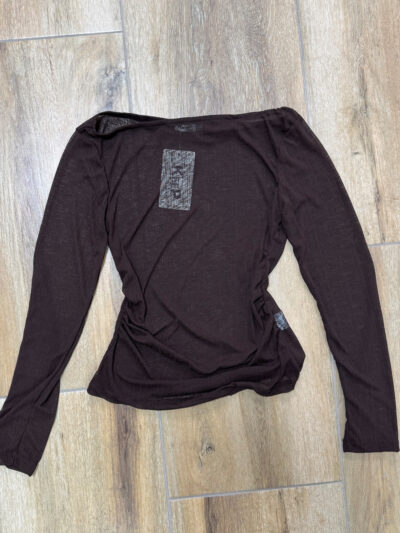 Prozirna majica Juda –smeđa - L veličina