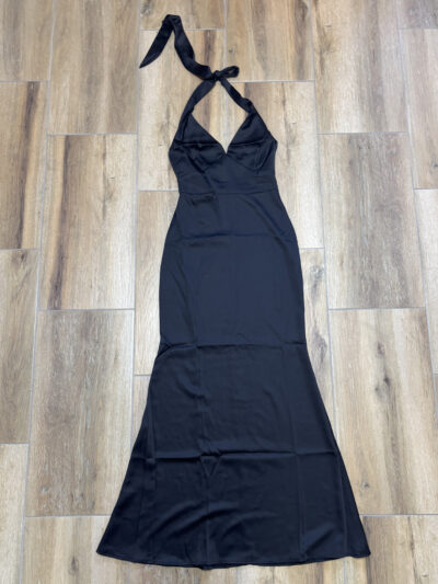 Maxi haljina Sartoria – crna - S veličina