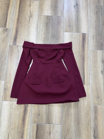 Mini haljina Tiffy – bordo - S veličina