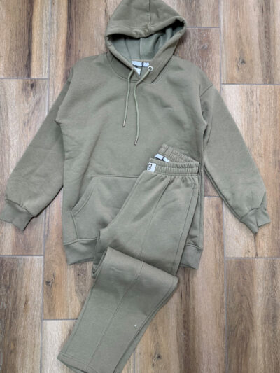 Dvodjelna termo trenerka Lorenza – maslinasta- S/M veličina