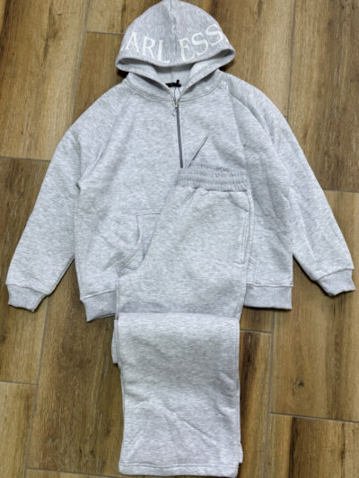 Dvodjelna termo trenerka Fearless - siva - S veličina