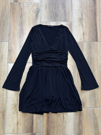 Mini haljina Mirelda – crna - S veličina