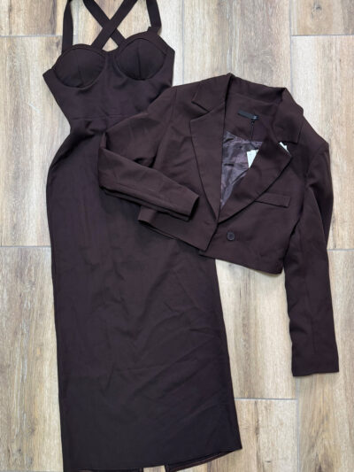 Dvodjelni set Aurella – smeđi -M veličina