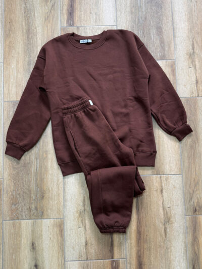 Dvodjelna termo trenerka Merritt – smeđa - L/XL veličina